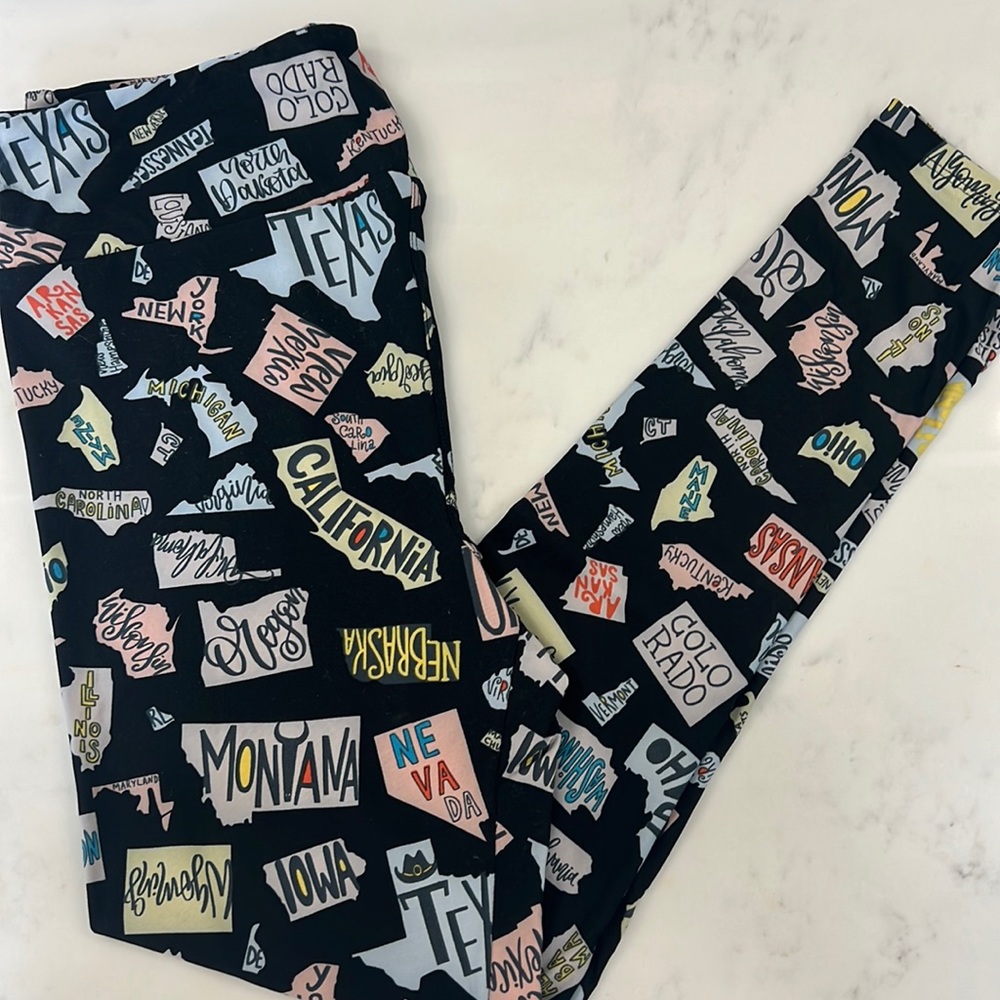 LuLaRoe States TC Leggings